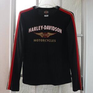 Harley-Davidson Motor Cycles Crewneck Long Sleeve Shirt